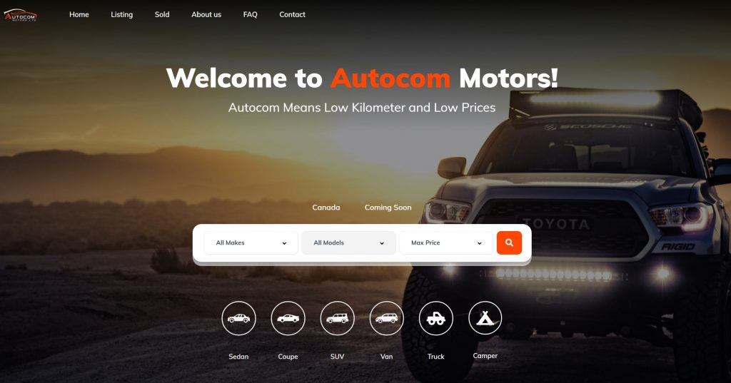 Japanese car imports | Autocom Motors LTD | BC