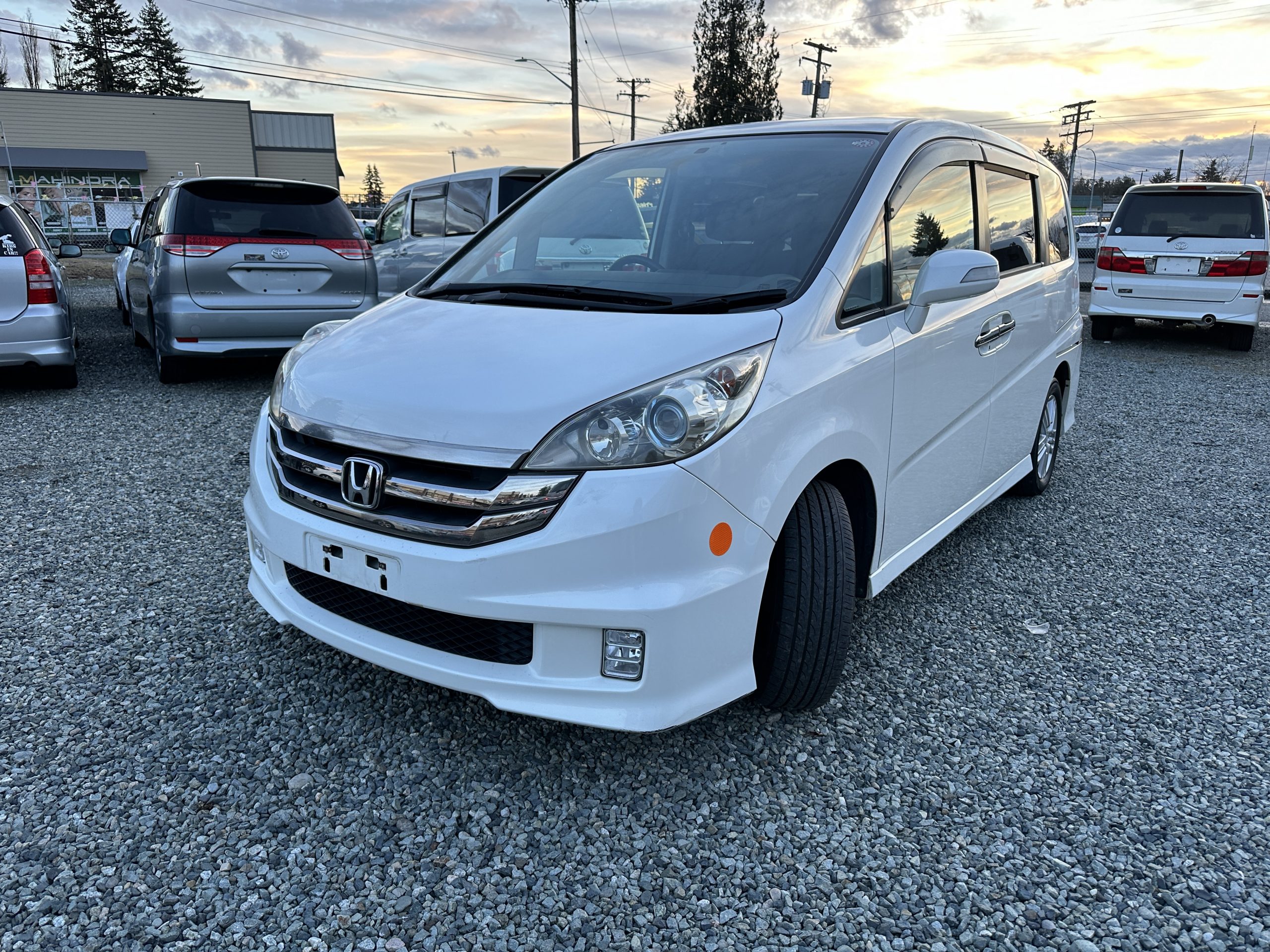 Honda Stepwagon JDM import for family-friendly driving