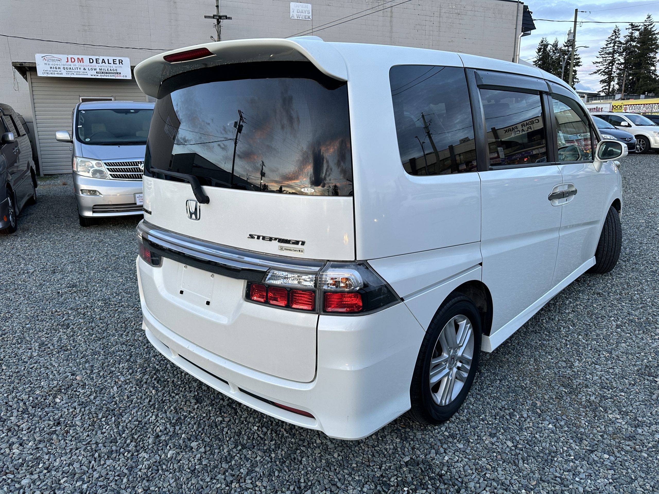 Honda Stepwagon JDM import for family-friendly driving