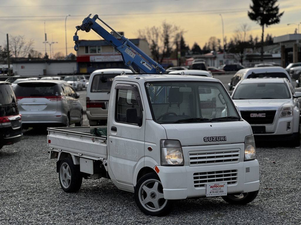 2003 Suzuki Carry Crane Truck